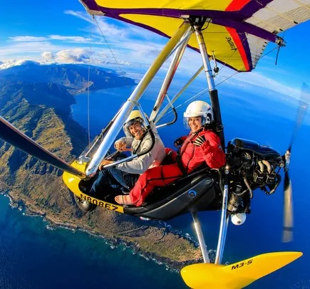 GoSky Hawaii powered hang gliding, Oahu